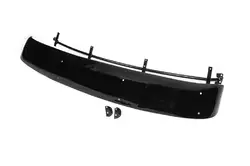 Козирьок на лобове скло V2 (чорний глянець, 5мм) для Iveco Daily 2014-2024 рр