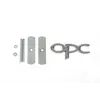 Металевий шильдик на решітку OPC (Хром) для Тюнінг Opel