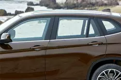 Нижні молдинги стекол (нерж.) 6 шт. для BMW X1 E-84 2009-2015рр