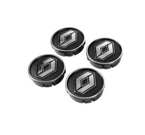 Ковпачки диски чорні ren60tur-bl (59мм на 55мм, 4 шт) для Тюнінг Renault