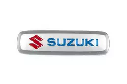 Шильдик алюмінієвий для килимків (1шт) для Тюнінг Suzuki