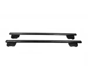 Перемички на інтегровані рейлінги під ключ Bold Bar V2 (2 шт) Чорні для Mitsubishi ASX 2010-2023 рр