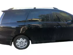 Рейлінги Хром (2 шт., алюм) для Mitsubishi Grandis 2003-2011 рр