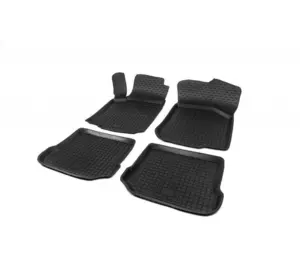 Гумові килимки з бортом (4 шт, Polytep) для Volkswagen Golf 4