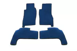 Килимки EVA (Синій) Короткий, 4 штуки (передні та задні) для Nissan Patrol Y61 1997-2011 рр