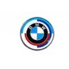 Ювілейна емблема 82мм (задня) для BMW 5 серія F-10/11/07 2010-2016рр