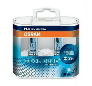 Лампа головного світла Osram H4 60/55W Cool Blue Intense 64193CBI для Універсальні товари