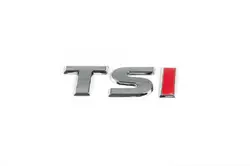 Напис TSI (під оригінал) TS-хром, I-червона для Volkswagen Jetta 2011-2018 рр