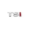 Напис TSI (прямий шрифт) TS - хром, I - червона для Volkswagen Tiguan 2007-2016 рр