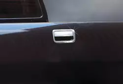 Накладка на ручку багажника (нерж) OmsaLine - Італійська нержавійка для Volkswagen Amarok 2010-2022 рр