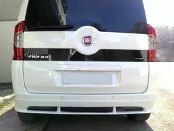 Накладка на задній бампер Emotion (під фарбування) для Fiat Fiorino/Qubo 2008-2024 рр