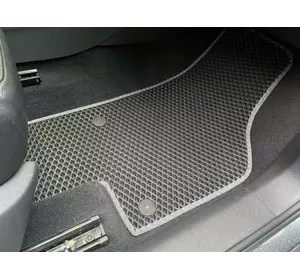 Поліуретанові килимки (3 ряди, EVA, чорні) для Volkswagen Sharan 2010-2024 рр