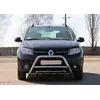 Передня дуга WT003 (нерж.) 60 мм для Renault Sandero 2013-2022 рр