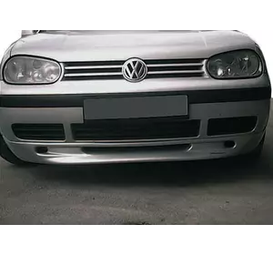 Передня нижня накладка (під фарбування) для Volkswagen Golf 4
