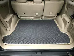 Килимок багажника Чорний (EVA, 5 або 7 місць) для Toyota Land Cruiser Prado 120