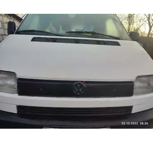 Зимова верхня накладка на решітку Матова на пряму морду для Volkswagen T4 Transporter