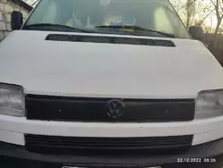 Зимова верхня накладка на решітку Матова на пряму морду для Volkswagen T4 Transporter