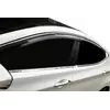 Повна окантовка стекол (10 шт, нерж.) для Hyundai Elantra 2011-2015 рр