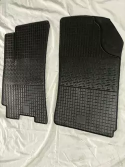 Гумові килимки (2 шт, Polytep) для Chevrolet Lanos