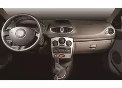 Накладки на панель 2008-2012 алюміній для Renault Clio III рр