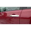 Накладки на ручки (2 шт., нерж) Без чіпа, OmsaLine - Італійська нержавейка для Nissan Pathfinder R51 2005-2014рр