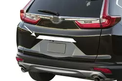 Хром планка над номером (нерж) для Honda CRV 2017-2022 рр