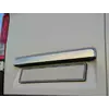 Планка над номером (без камери, нерж) OmsaLine - Італійська нержавійка для Volkswagen Crafter 2017-2024 рр