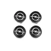 Ковпачки диски чорні o9555tur-bl (59мм на 55мм, 4 шт) для Тюнінг Opel