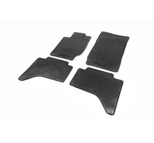 Гумові килимки (4 шт, Polytep) для Mitsubishi Pajero Sport 2008-2015рр
