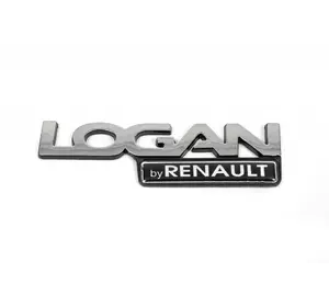 Напис by Renault Logan (14,5 см) для Renault Logan MCV 2005-2013 рр
