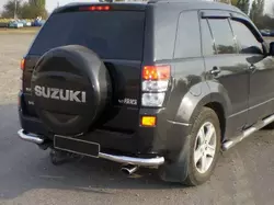 Задній захист AK003 (нерж) для Suzuki Grand Vitara 2005-2017 рр