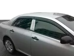 Вітровики (4 шт, HIC) для Toyota Corolla 2007-2013 років