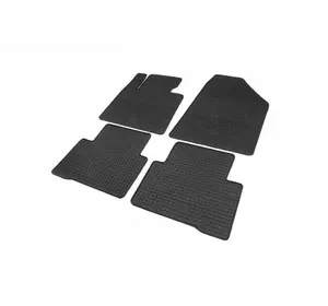 Гумові килимки (4 шт, Polytep) для Hyundai Santa Fe 3 2012-2018рр