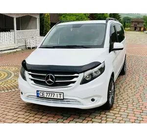 Дефлектор капоту (EuroCap) для Mercedes Vito / V-class W447 2014-2024 рр