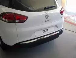 Кромка бампера (SW, нерж) для Renault Clio IV 2012-2019 рр