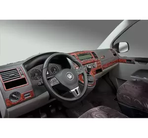 Накладки на панель Дерево для Volkswagen T5 2010-2015 рр