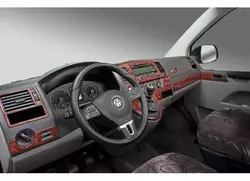 Накладки на панель Дерево для Volkswagen T5 2010-2015 рр