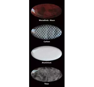 Накладки на панель (1996-2000) Титан для Ауди A3 рр