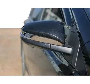Накладки на дзеркала (2 шт, нерж) для Toyota Rav 4 2013-2018 рр