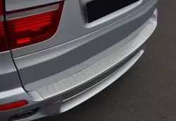 Накладка на задній бампер OmsaLine (нерж.) для BMW X5 E-70 2007-2013рр