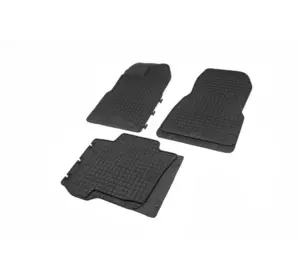 Гумові килимки (3 шт, Polytep) для Ford Transit 2014-2024 рр