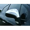 Накладки на дзеркала (2 шт, нерж) OmsaLine - Італійська нержавійка для Peugeot 308 2007-2013 рр