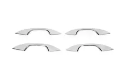 Накладки на ручки (4 шт, нерж) для Volkswagen Caddy 2020-2024 рр