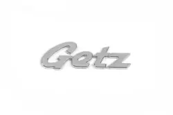 Напис Getz для Hyundai Getz