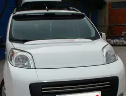 Козирок на капот (під фарбування) для Fiat Fiorino/Qubo 2008-2024 рр