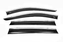 Вітровики з хромом (4 шт, Niken) для Kia Sorento MQ4 2020-2024