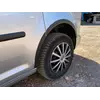 Накладки на арки (чорний мат) Коротка база, 2 бічних (метал) для Volkswagen Caddy 2010-2015рр