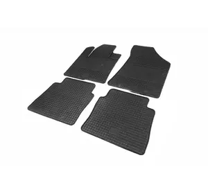 Гумові килимки (4 шт, Polytep) для Hyundai Santa Fe 2 2006-2012рр