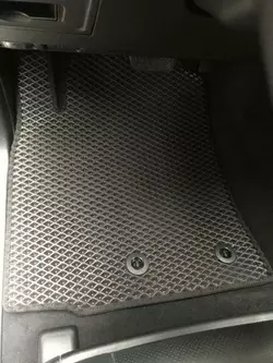 Поліуретанові килимки (2012-2021, EVA, чорні) для Toyota Land Cruiser 200