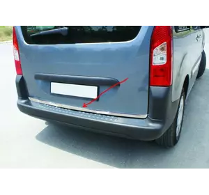 Кромка багажника (нерж.) для Peugeot Partner Tepee 2008-2018рр